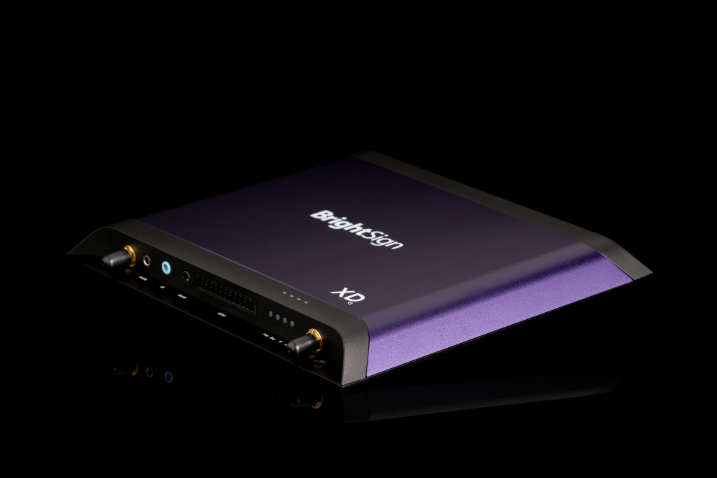 BrightSign Mediaplayer XD236 3840x2160@60Hz, LAN, 8 GPIO, PoE